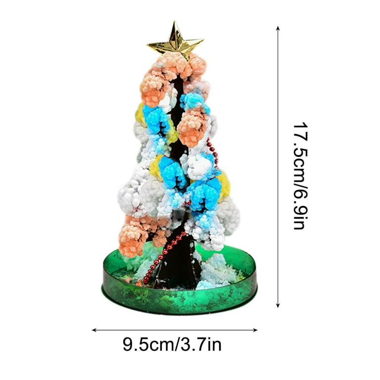 Grow a Magic Crystal Christmas Tree