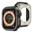 3 in 1 Metal Waterproof Case Compatible with Apple Watch Series 6/5/4