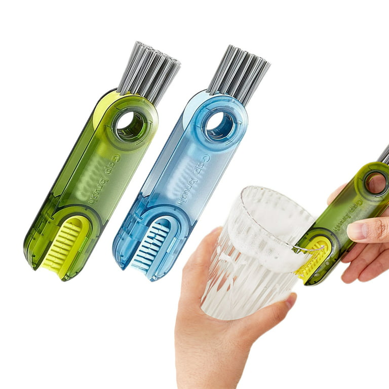 4 In 1 Bottle Gap Cleaner Brush Multifunctional Cup Cleaning Brushes Water  Bottles Clean Tool Mini Silicone U-shaped Brush Kitchen Gadgets -  CJdropshipping