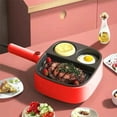 thumbnail image 1 of 3 In 1 Omelette Pan, 110V Frying Pan, Burgers Kitchen Dining Pan, Small Kitchen Appliances, Breakfast Frying Pan, Power Adjustment, Non Stick Pot, Easy to Clean, Multifunctional Cooker, 1 of 6