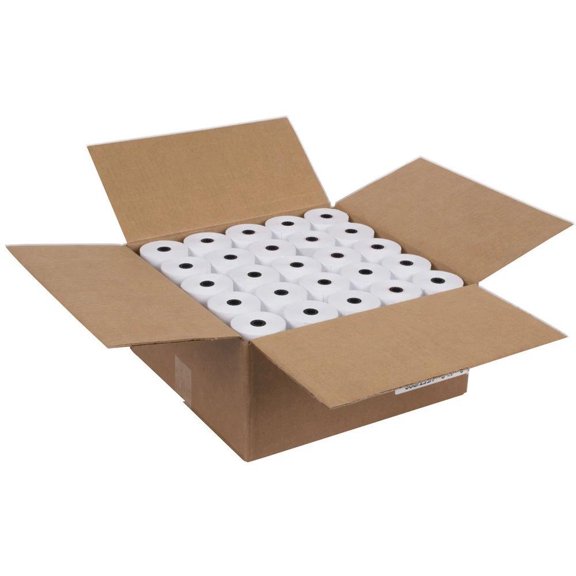 3" 1 PLY X 150' FT KITCHEN PRINTER PAPER ROLL FREE SHIPPING BOND PAPER ROLLS