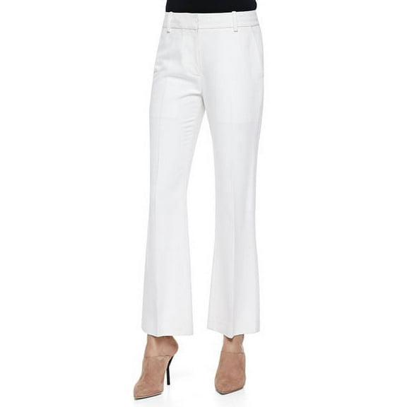 3.1 Phillip Lim White Cropped Flare Pant 4