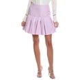 thumbnail image 1 of 3.1 Phillip Lim womens  Bubble Hem Mini Skirt, 2, Purple, 1 of 3
