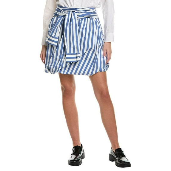 3.1 Phillip Lim womens Bubble Skirt, 0, Blue