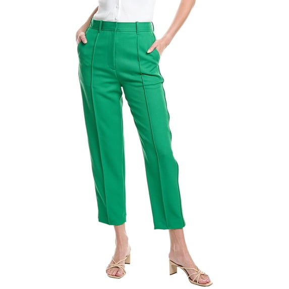 3.1 Phillip Lim womens Cavalry Twill Wool Pant, 2, Green