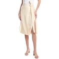 thumbnail image 1 of 3.1 Phillip Lim womens  Endless Loop Wool-Blend Skirt, 2, Tan, 1 of 3