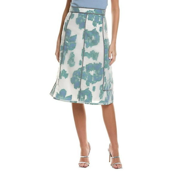 3.1 Phillip Lim womens  Fil Coupe Abstract Daisy Silk-Blend Midi Skirt, 00