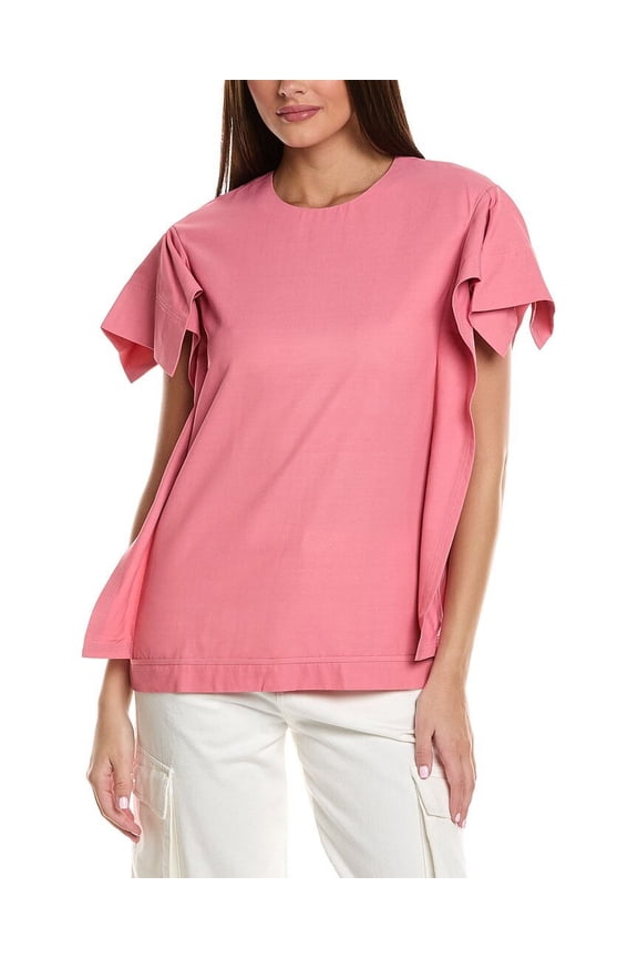 womens Origami Top, 2, Pink