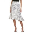 thumbnail image 1 of 3.1 Phillip Lim womens  Ruffle Hem Skirt, 00, White, 1 of 3