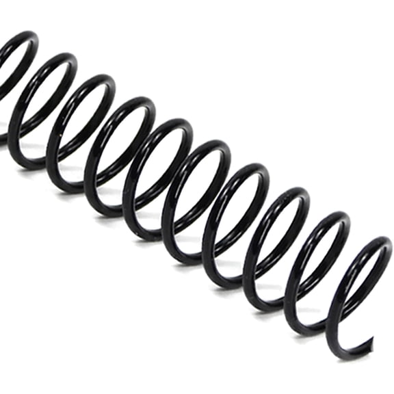 3:1 Pitch Plastic Spiral Binding Coils, 7/16" Diameter, 11.1mm, Binds Up to 80 Sheets, Letter Size (8.5" x 11"), , Pack of 100