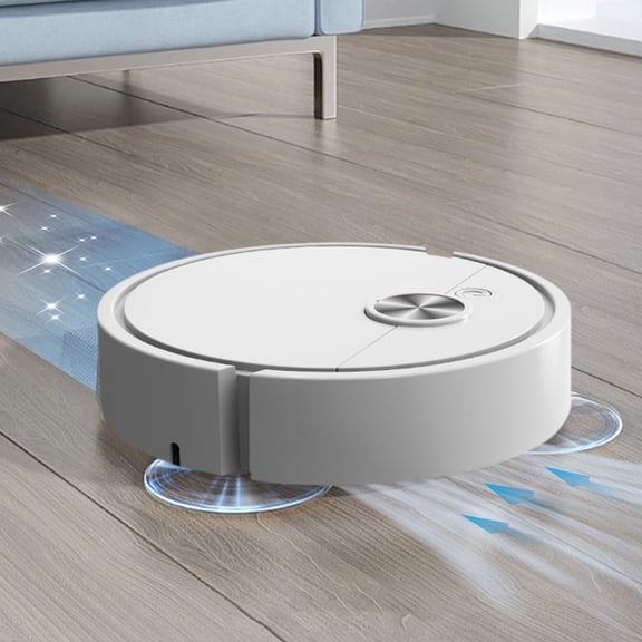 3 In 1 Rechargeable Sweeping Robot,Intelligent Automatic Cleaner,Suction Sweep Mop Machine,Powerful Pet Hair Vacuum,Compact Obstacle Avoidance Tool,Easy Clean Detachable Dustbin Floor Cleaner
