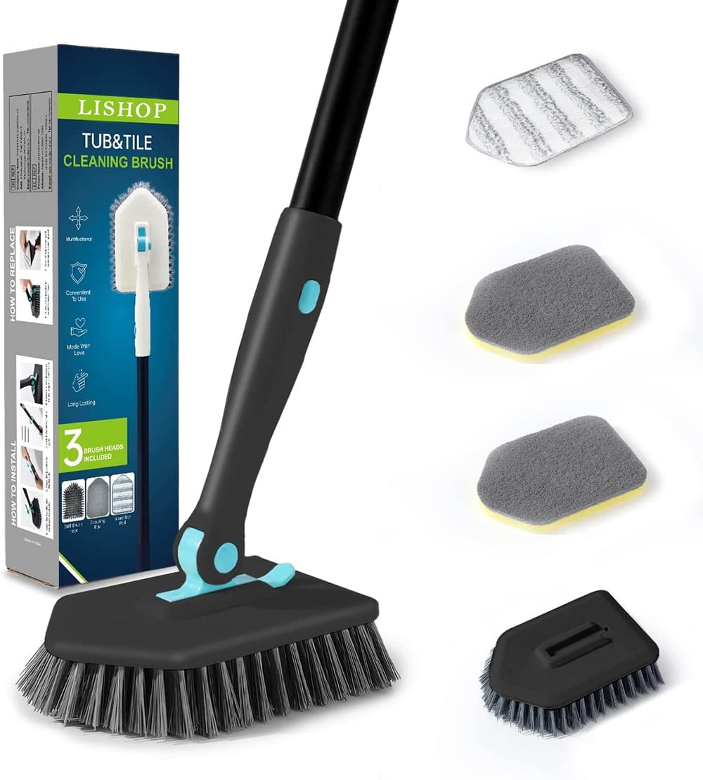 Superio Stiff Nail Brush Cleaner with Handle 3 Pack, Durable Scrub Brush,  Clean Toes, Fingernails- Hand Scrubber- All-Purpose Cleaning Brush for  Home