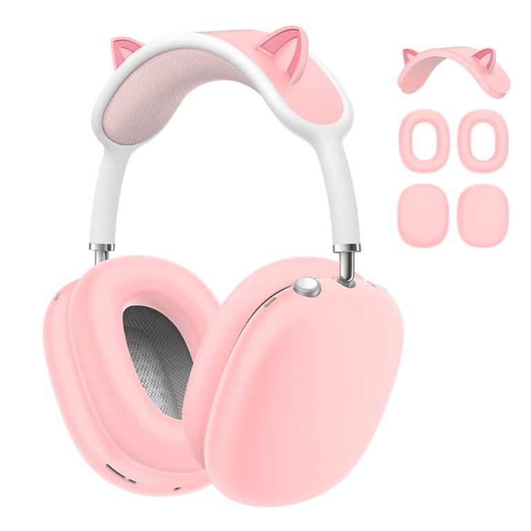 3 in 1 Silicone Cover for AirPods Max Headphones,Ear Pad Case