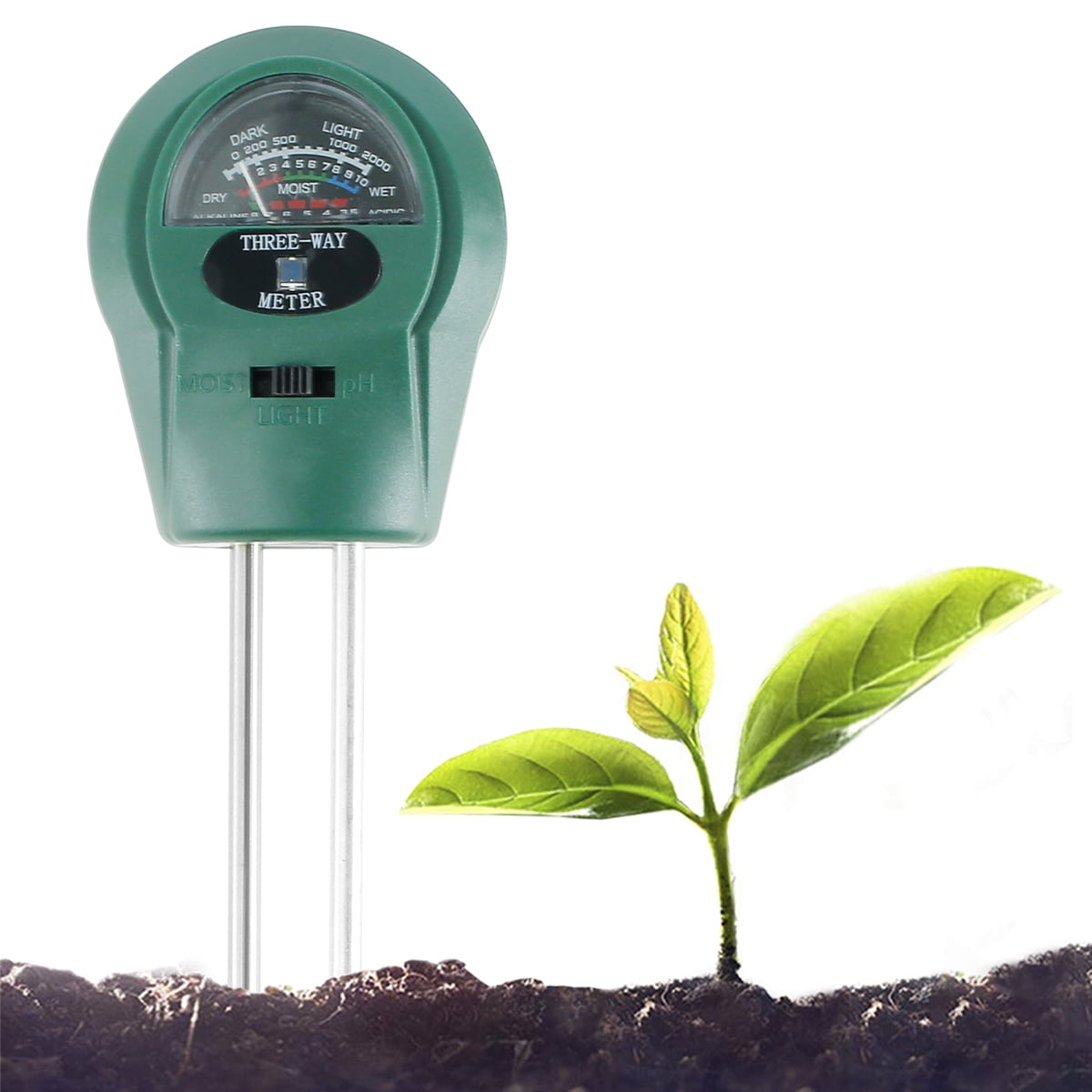 Garden Lawn Plant Pot Thermometer Hygrometer Accurate Stainless