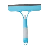 3 in 1 Spray Squeegee Window Cleaner with Built-in Spray Bottle | Ergonomic Handle for Streak-Free Shine | Multi-Surface Glass Scraper Tool for Car Home Kitchen Window Cleaning