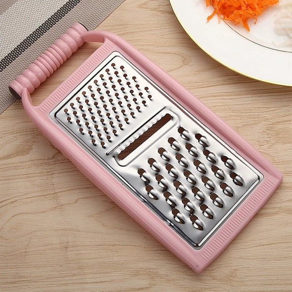 3 In 1 Stainless Steel Vegetable Cutter,Multifunctional Potato Turnip Shredder,Precision Smooth Cutting Blade,Ergonomic Round Non Slip Handle,Food Safe Hassle Free Clean,Multi Use Kitchen Grater Tool