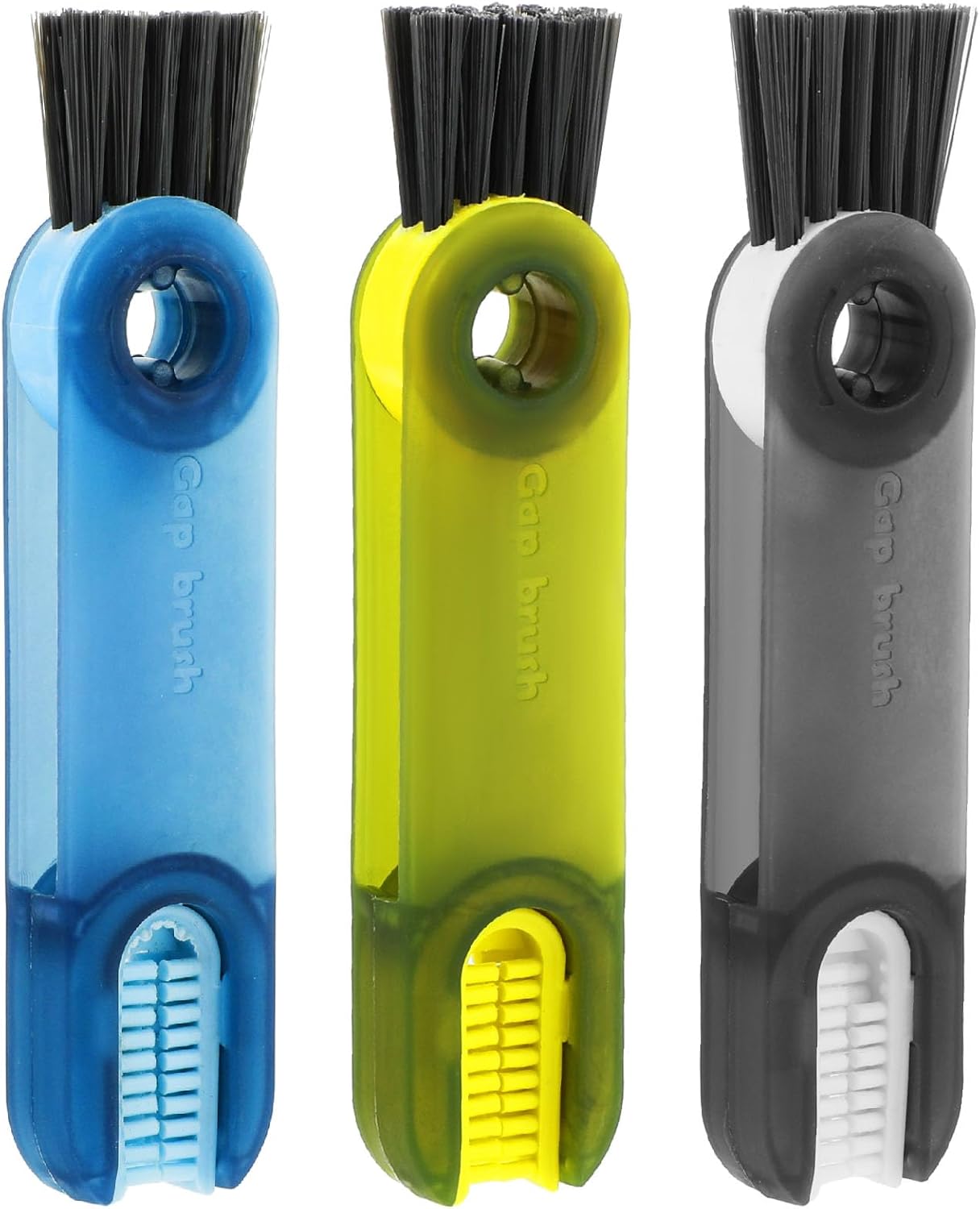 3 in 1 UShaped Bottle Cleaning Brush Set, Multifunctional Cup Cleaning