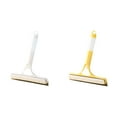 thumbnail image 1 of 3 in 1 Window Cleaning Scraper,2025 New Squeegee for Shower Glass,3 in 1 Spray Function for Glass Doors for Windows Glass,Mirrors Scraper,Brush,All-Purpose Window Cleaner Tool (White + Yellow), 1 of 7