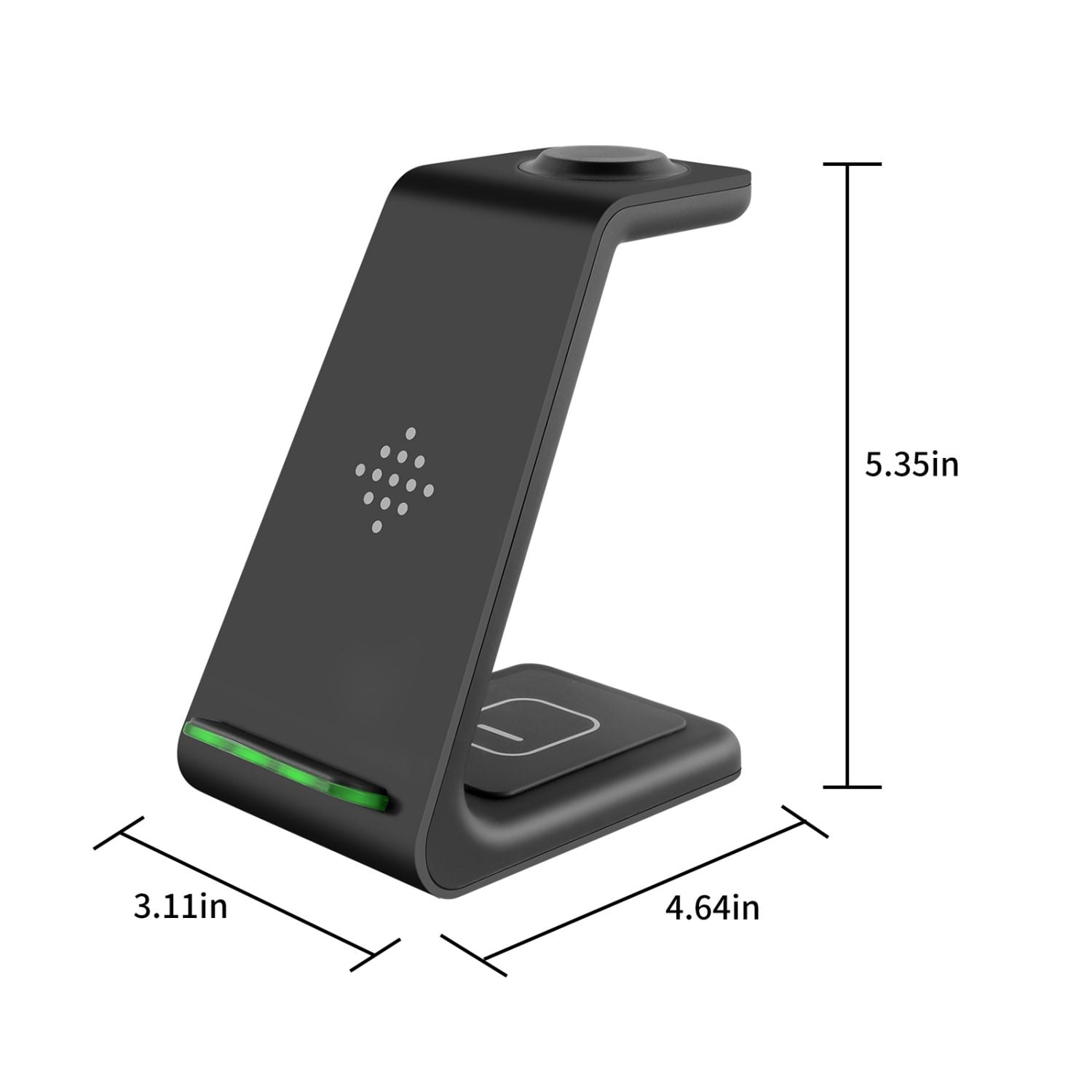 Wireless Charger Key Rack 3 in 1 Wireless Charger Stand KUYHRF, Foldable Qi Wireless Charger ...