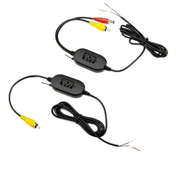 3 in 1 Wireless Vehicle Rear View Camera Monitor Video System, Folding Foldable Car Parking Monitor With Reverse Camera ,Easy Installation& Fit All Vehicles