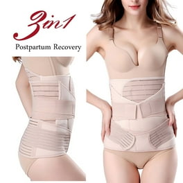 SAYFUT Women s Postpartum Belly Wrap Support Recovery Belts Cotton Girdle Belly Binder Shapewear Walmart