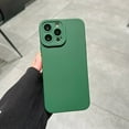 thumbnail image 1 of 3 in 1 for iPhone 13 Pro Max Case, Luxury Silicone Rubber Upgraded Lens Protection, Soft Microfiber Lining Shockproof Protective Slim Fit Phone Case Cover for iPhone 13 Pro Max, Darkgreen, 1 of 6