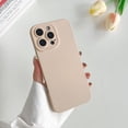 thumbnail image 1 of 3 in 1 for iPhone 16 Case, Luxury Silicone Rubber Upgraded Lens Protection, Soft Microfiber Lining Shockproof Protective Slim Fit Phone Case Cover for iPhone 16, Khaki, 1 of 1