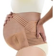 thumbnail image 1 of 3 in 1 support belt for back maternity belt, pelvic, hip, waist pain, maternity band for pregnancy with light and breathable materials and adjustable size, 1 of 7