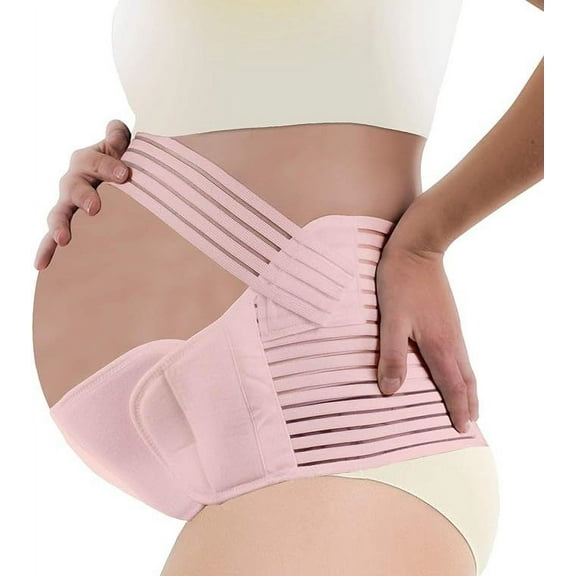 3 in 1 support belt for back maternity belt, pelvic, hip, waist pain, maternity band for pregnancy with light and breathable materials and adjustable size