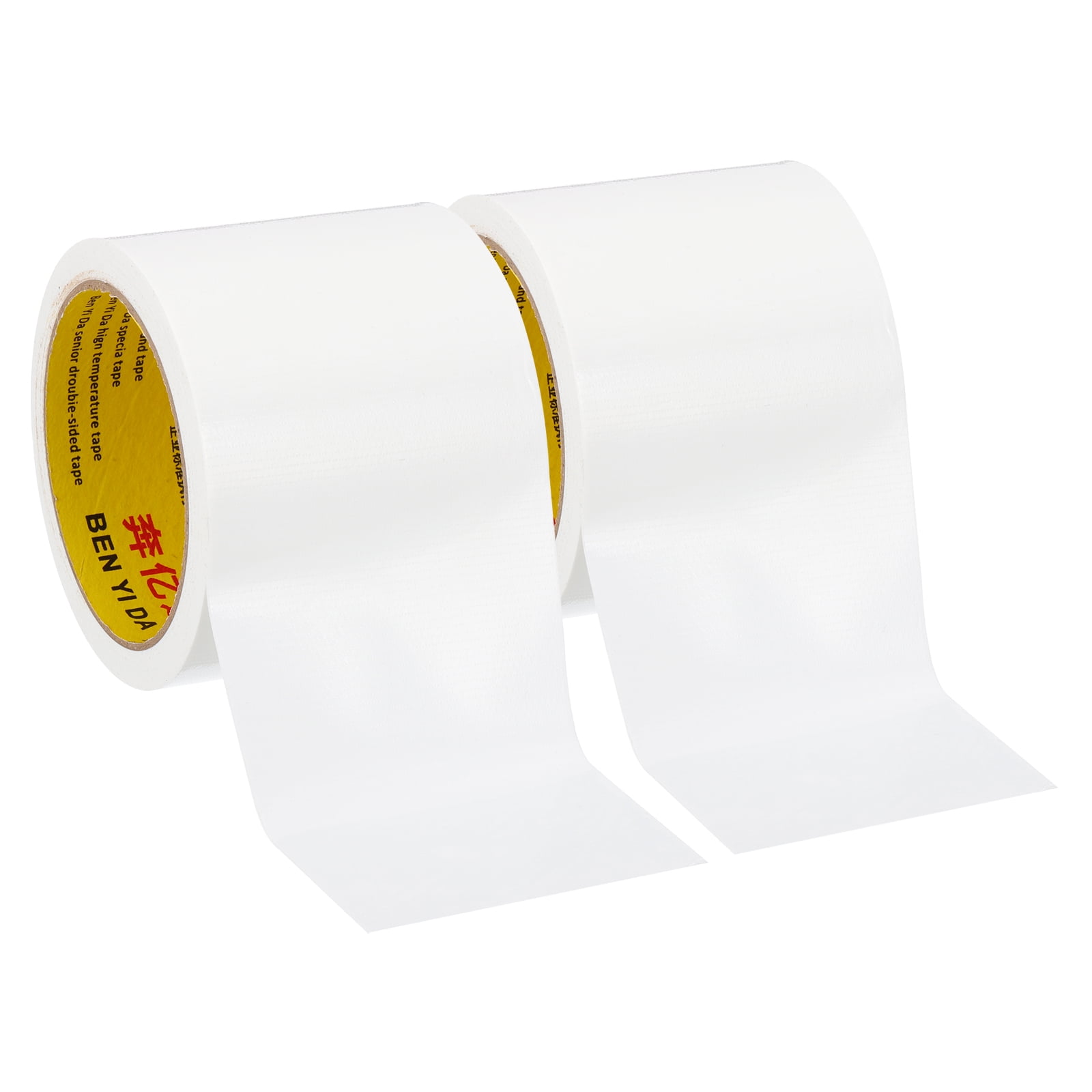 Uxcell 3.1"x0.01" Bookbinding Tape 2 Roll 11 Yard Cloth Bookbinding Repair Tape Book Binding Tape Self Adhesive White