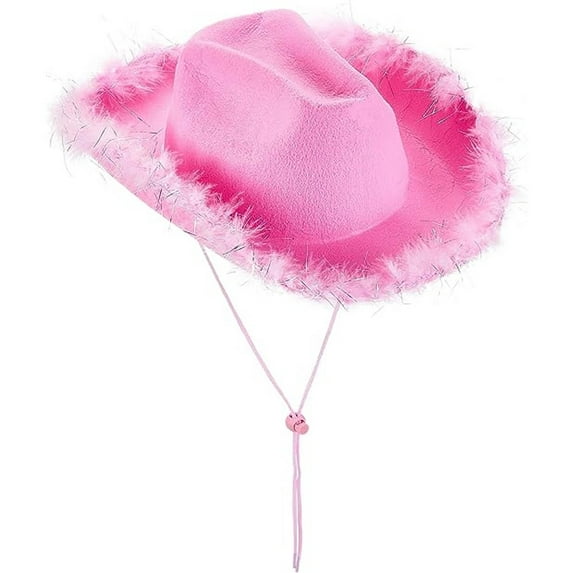 3-10 Years Toddler Kids Cowgirl Cowboy Hat Baby Girl Boy Western Hat for Halloween Party Dress Up Costume