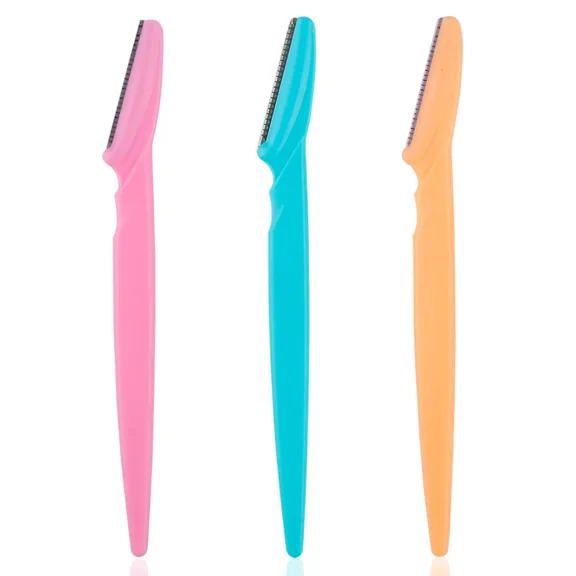 3/10Pcs Eyebrow Trimmer Blade Shaver Portable Face Razor Eye Brow Epilation Hair Removal Cutters Safety Razor Woman Makeup