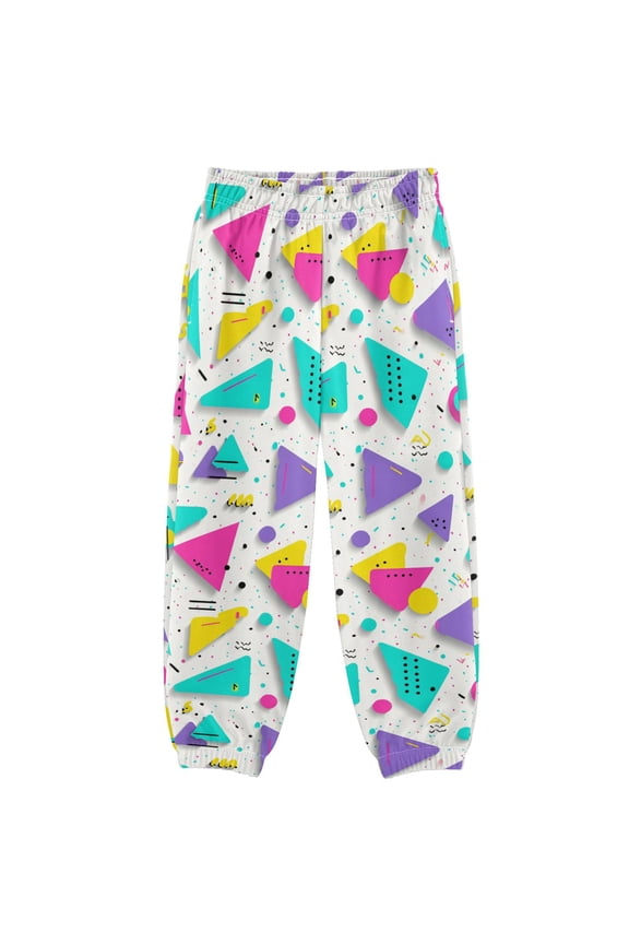 3-10T Pants Abstract 90s Pattern Cool Casual Sweatpants Joggers