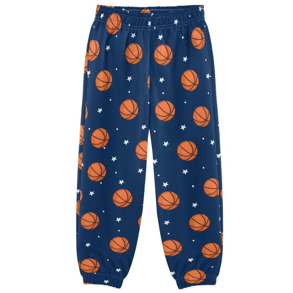 3-10T Pants Basketball Star Cool Casual Sweatpants Joggers