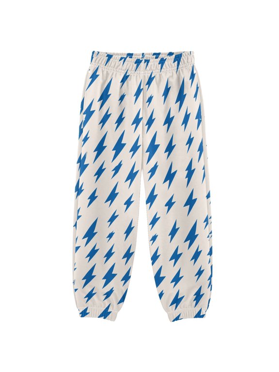 3-10T Pants Blue Lightning Cool Casual Sweatpants Joggers