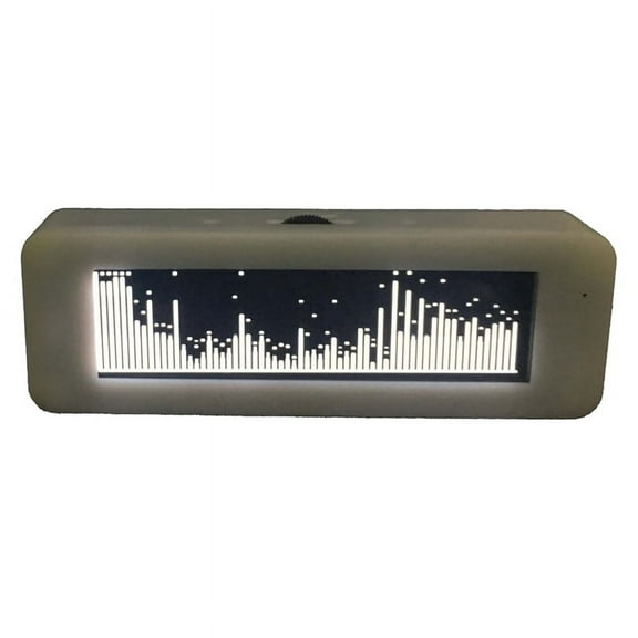 3.12 Inch OLED Music Spectrum Display, Voice-Controlled Vehicle Professional HiFi White