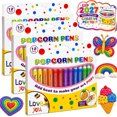 3×12 Pack 3D Magic Popcorn Pens – Heat-Activated Puffy Drawing Pens for ...