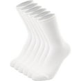thumbnail image 1 of 3-12 Pack Womens Crew Socks Size 6-9 LightWeight Thin Casual Calf Socks, 1 of 5