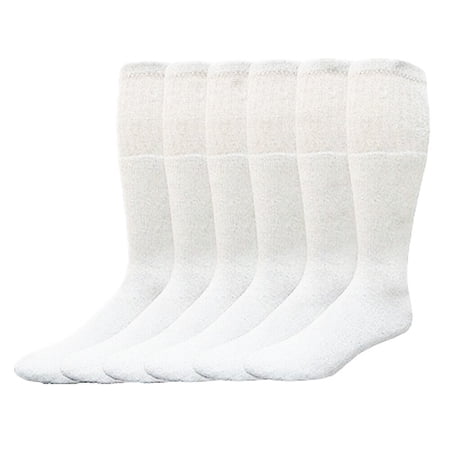3-12 Pairs For Men Athletic Sports White Gray Black Cotton Tube Socks Size 9-15