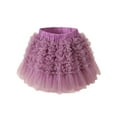 thumbnail image 1 of 3-12 Years Girls' Fashion Sweet Cake Skirt Splicing Mesh Half Skirt Ropa para niños pequeños, 1 of 8