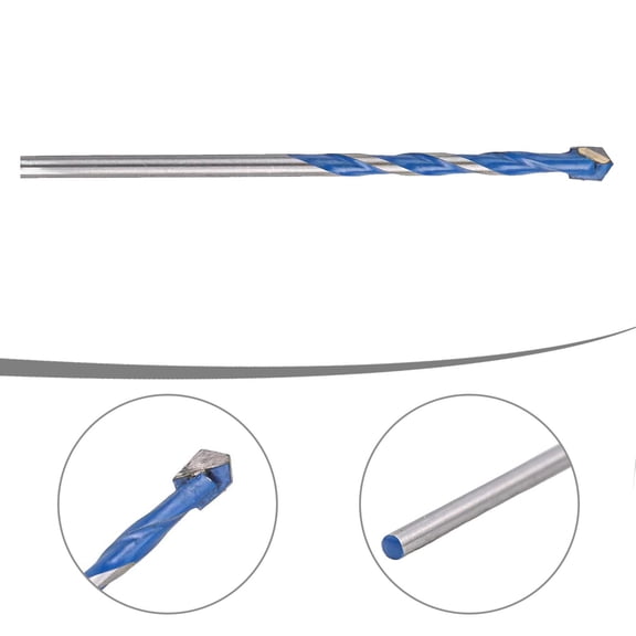 3-12Mm Glass Metal Drill Bit Tile Concrete Brick Wood Punching Bit 3Mm