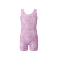 thumbnail image 1 of 3-12T Girls Gymnastics Leotards Toddler Kids Dance Unitards Biketards With Short Mermaid Dancewear, 1 of 7