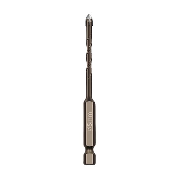 3-12mm Hexagonal Shank Helical Flute Tile Alloy Drill Bit Suitable For Efficient Drilling In Wood Plastic And Thin Metal