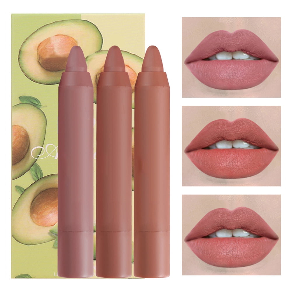 3/12pcs Matte Fruit Lipstick, Long-lasting Waterproof Smudge-proof Easy ...