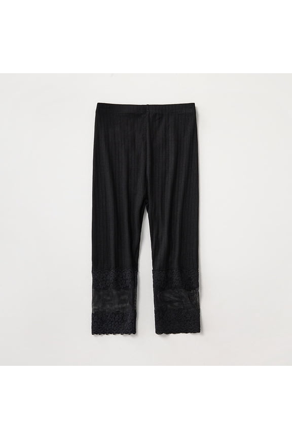 3-12year Children's Capri Pants Bow Middle Waist Wide Leg Long Pants for Toddler Boys Girls