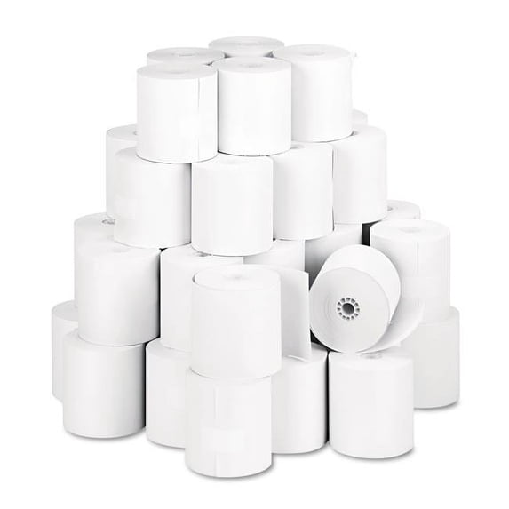 3.13 in. x 230 ft. Thermal Paper Rolls, White