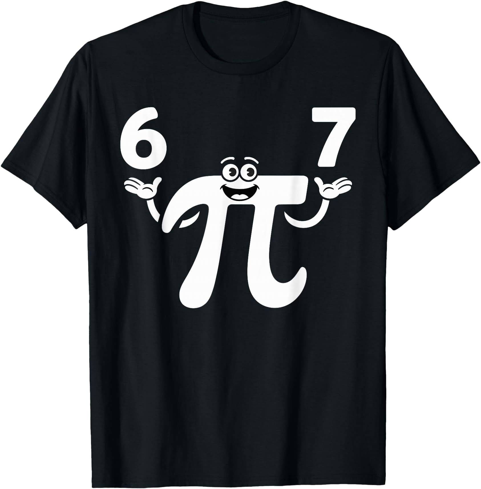 Design For Formulas Math 3.14 Pi 67 6 7 Design Cute Math Nerd Gen Z T-Shirt - Walmart.com