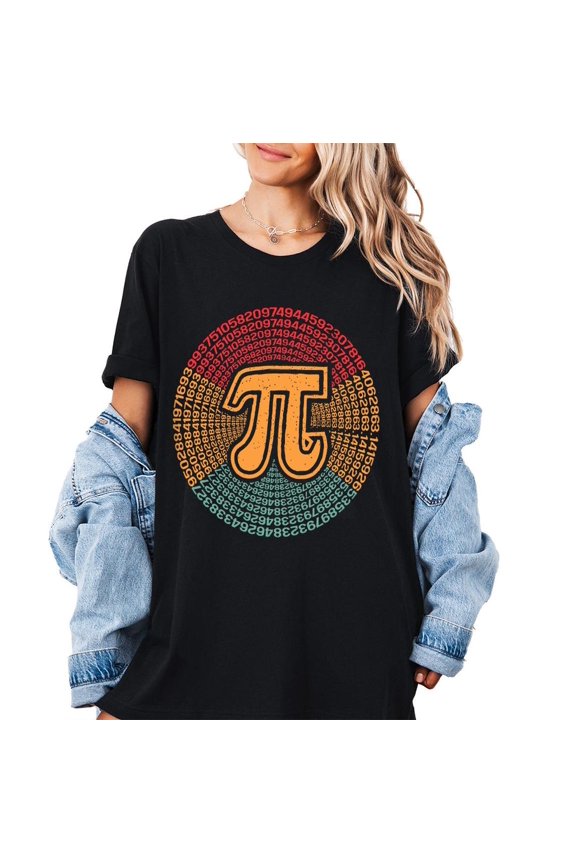 3.14 Pi Digits Shirt, Algebra Symbol Teachers , Pi Day Teacher Shirt, Math Teacher , Science T-Shirt, Pi Symbol Graphic Shirt All Size S-5XL