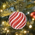 thumbnail image 1 of 3.14IN Christmas Ornament Balls Colorful Decorative Hanging Balls for Christmas Tree Holiday Party and Home Decorations Festive Tree Display, 1 of 8