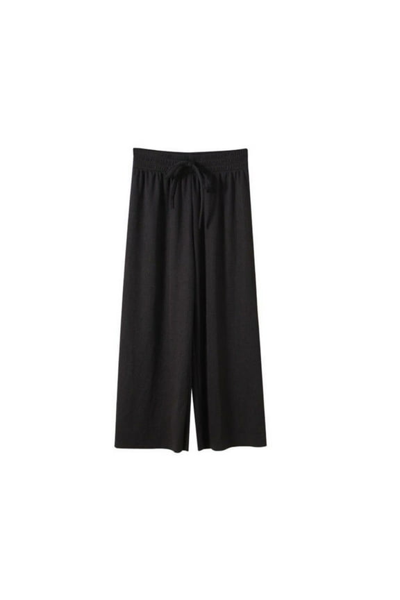 3-14T Little Girls Loose Wide-Leg Pants Toddler Big Girl Casual Ankle Length Pants